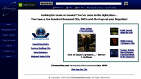 What Cdconnection.com website looked like in 2018 (5 years ago)