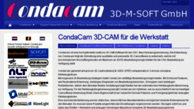 What Condacam.de website looked like in 2018 (5 years ago)