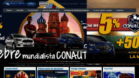 What Conautoford.com.mx website looked like in 2018 (5 years ago)