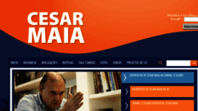 What Cesarmaia.com.br website looked like in 2018 (5 years ago)