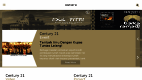 What Century21.co.id website looked like in 2018 (5 years ago)