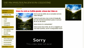 What Celestinederfilm.de website looked like in 2018 (5 years ago)