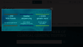 What Cgcgenetics.com website looked like in 2018 (5 years ago)
