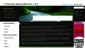 What Cyprusbroadband.net website looked like in 2018 (5 years ago)