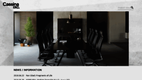 What Cassina-ixc.jp website looked like in 2018 (7 years ago)
