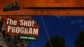 What Camphorseshoe.com website looked like in 2018 (7 years ago)