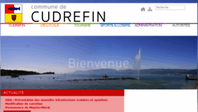 What Cudrefin.ch website looked like in 2018 (5 years ago)