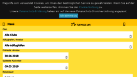 What Club-magic-life.de website looked like in 2018 (5 years ago)