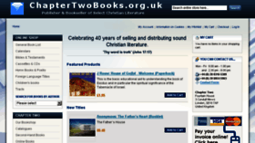 What Chaptertwobooks.org.uk website looked like in 2018 (5 years ago)