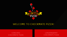 What Checkmatepizza.com website looked like in 2018 (5 years ago)