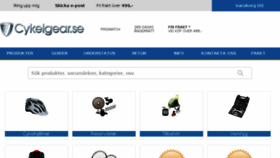 What Cykelgear.se website looked like in 2018 (5 years ago)