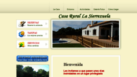 What Casarurallasierrezuela.com website looked like in 2018 (5 years ago)