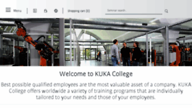 What College.kuka.com website looked like in 2018 (5 years ago)