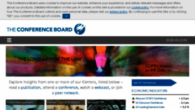 What Conferenceboard.org website looked like in 2018 (5 years ago)