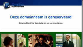 What Collegenet.nl website looked like in 2018 (5 years ago)