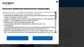 What Ckzeto.pl website looked like in 2018 (7 years ago)