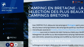 What Campingplus.fr website looked like in 2018 (5 years ago)