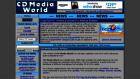 What Cdmediaworld.com website looked like in 2018 (5 years ago)
