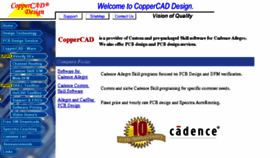 What Coppercad.com website looked like in 2018 (5 years ago)