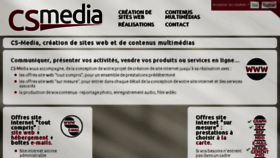 What Cs-media.fr website looked like in 2018 (5 years ago)