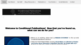 What Conditionalpublications.com website looked like in 2018 (5 years ago)