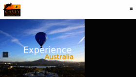 What Caseytours.com.au website looked like in 2018 (5 years ago)