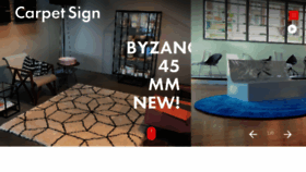 What Carpetsign.nl website looked like in 2018 (5 years ago)