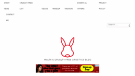 What Crueltyfreemalta.com website looked like in 2018 (5 years ago)