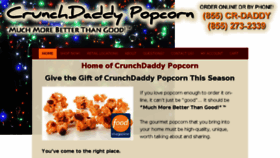 What Crunchdaddy.com website looked like in 2018 (5 years ago)