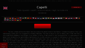 What Capelli.eu website looked like in 2018 (5 years ago)