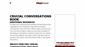 What Crucialconversations.com website looked like in 2018 (5 years ago)