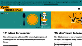 What Cftrust.org.uk website looked like in 2018 (5 years ago)
