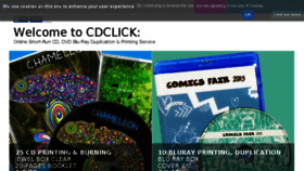 What Cdclick.co.uk website looked like in 2018 (5 years ago)