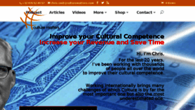 What Culturematters.com website looked like in 2018 (5 years ago)