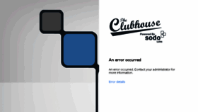 What Clubhouse.sodolabs.com website looked like in 2018 (5 years ago)
