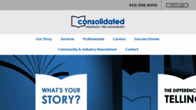 What Consolidatedinsurance.com website looked like in 2018 (5 years ago)