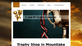 What Candmtrophy.com website looked like in 2018 (5 years ago)