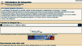 What Calculadora-de-integrales.com website looked like in 2018 (5 years ago)