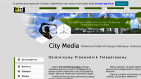 What Citymedia.waw.pl website looked like in 2018 (5 years ago)