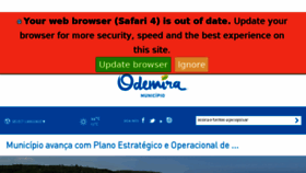 What Cm-odemira.pt website looked like in 2018 (5 years ago)