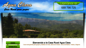 What Casaruralaguaclara.com website looked like in 2018 (5 years ago)