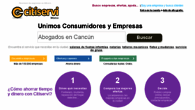 What Citiservi.com.mx website looked like in 2018 (5 years ago)
