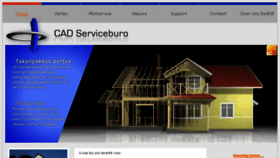 What Cadserviceburo.be website looked like in 2018 (5 years ago)