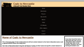 What Coalstonewcastle.com.au website looked like in 2018 (5 years ago)