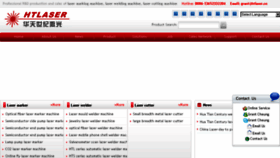 What Cstlaser.net website looked like in 2018 (7 years ago)