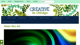 What Creativeinchicago.com website looked like in 2018 (5 years ago)