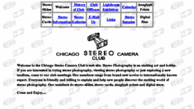 What Chicagostereocameraclub.org website looked like in 2018 (5 years ago)
