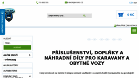 What Caravancamp.cz website looked like in 2018 (5 years ago)