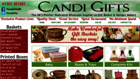 What Candigifts.co.uk website looked like in 2018 (5 years ago)