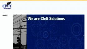 What Cleftsolutions.com website looked like in 2018 (5 years ago)